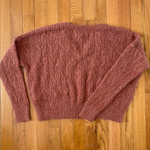 Madewell Women's Rust Sweater Alpaca Blend Size Medium - Picture 7 of 7